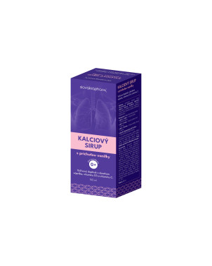 Slovakiapharm KALCIOVÝ SIRUP s príchuťou vanilky 150 ml