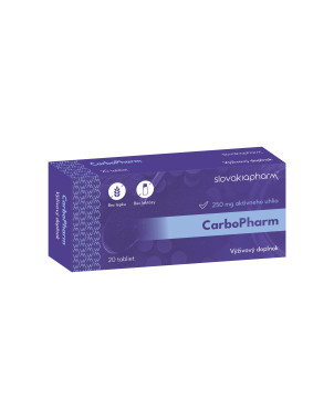 Slovakiapharm CarboPharm tablety 20 ks