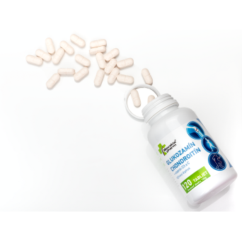 Slovakiapharm GLUKOZAMÍN CHONDROITÍN+vitamín D3, C tablety 120 ks