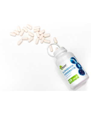 Slovakiapharm GLUKOZAMÍN CHONDROITÍN+vitamín D3, C tablety 120 ks