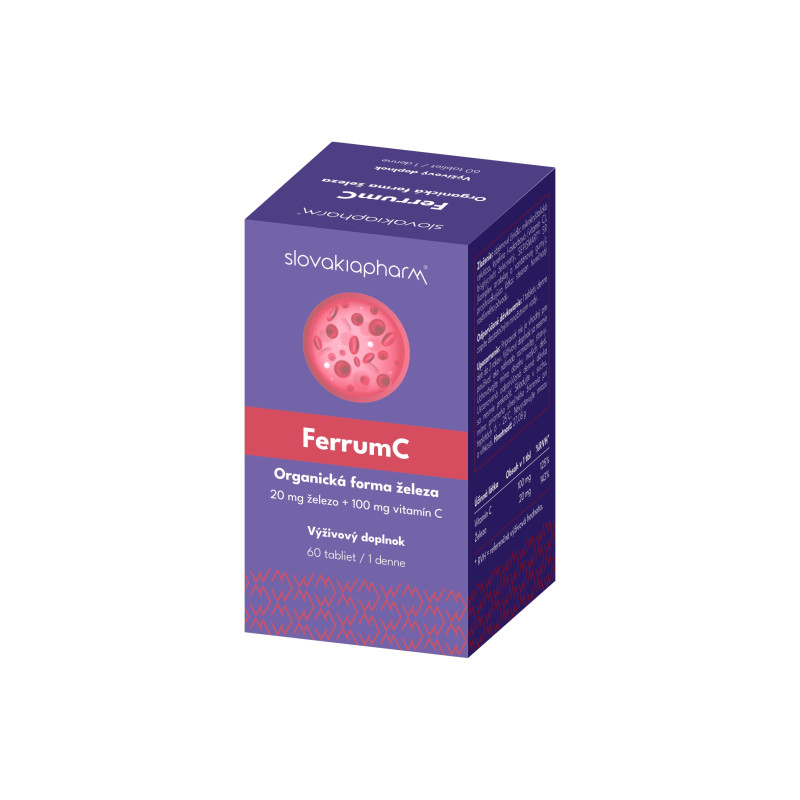 Slovakiapharm FerrumC tablety 60 ks