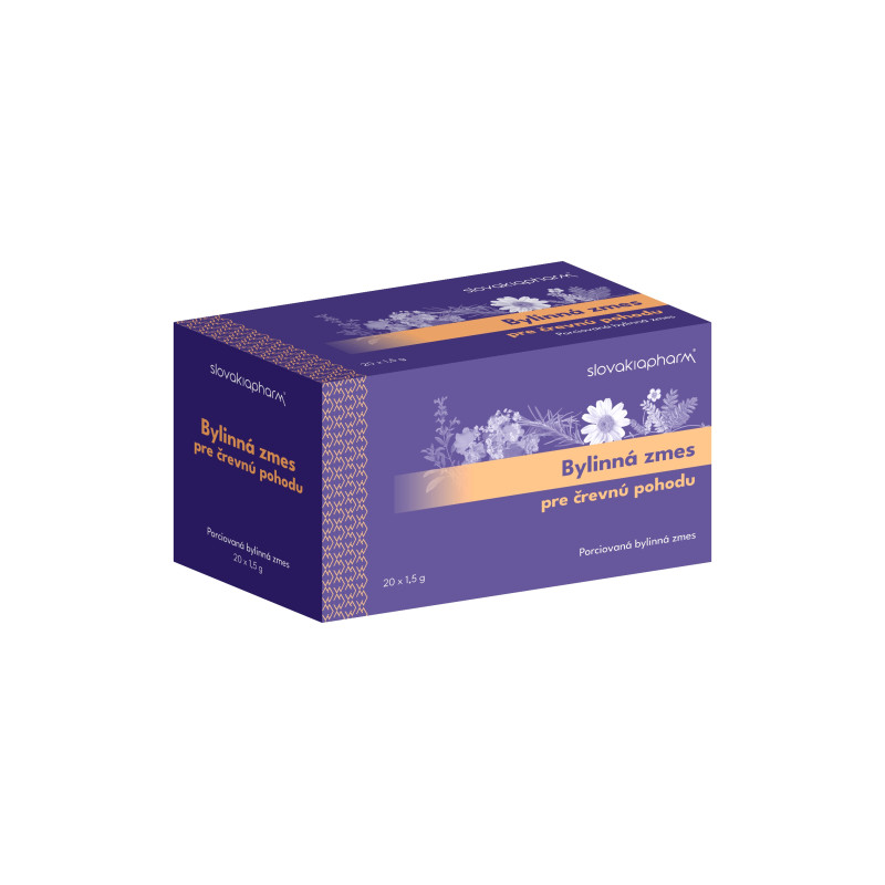 Slovakiapharm Bylinná zmes pre črevnú pohodu porciovaná 20x1,5 g (30 g)