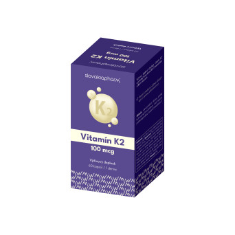 Slovakiapharm Vitamín K2 100 µg kapsuly 60 ks