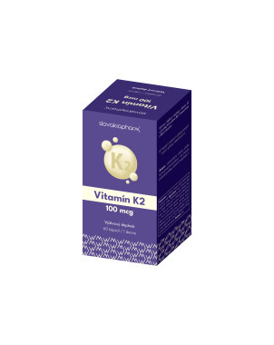 Slovakiapharm Vitamín K2 120 µg kapsuly 60 ks