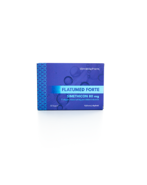 Slovakiapharm FLATUMED FORTE 80 mg kapsuly 50 ks