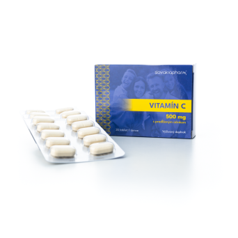 Slovakiapharm B-KOMPLEX + vitamín C tablety 30 ks